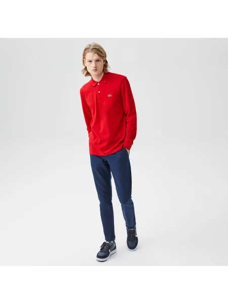 Lacoste поло червоне