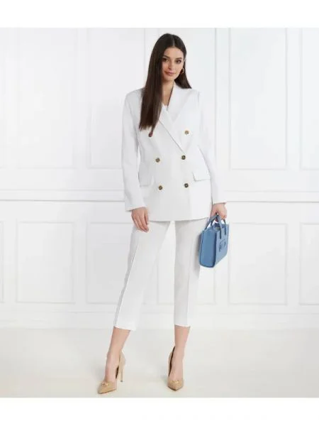 Michael Kors Pantaloni chino | high rise alb