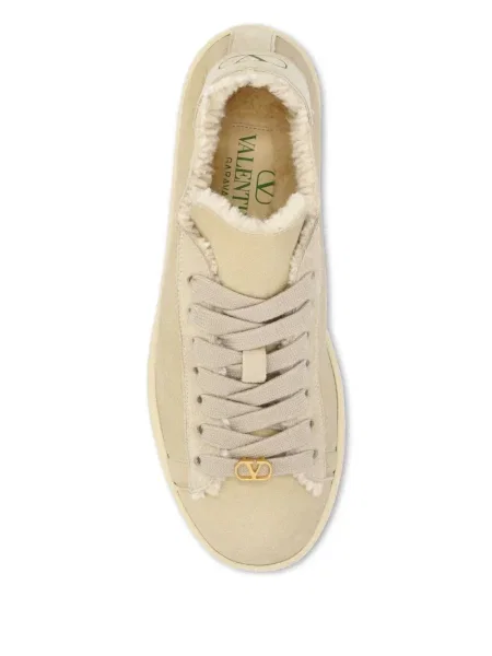 Sneakerși Valentino Garavani din piele de căprioară