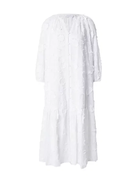 COMMA Rochie tip bluză alb