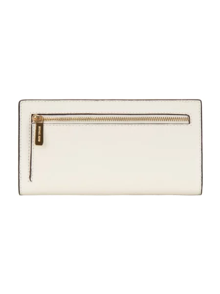 Portfel Michael Kors skórzany beżowy