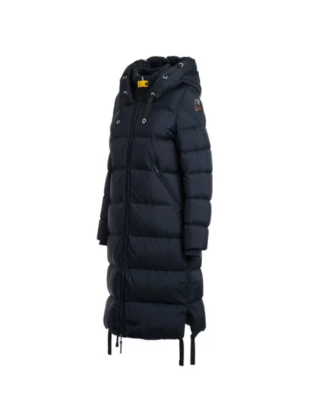 Kurtka puchowa Parajumpers z kapturem niebieska