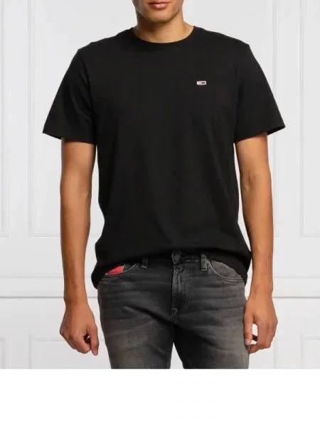 Tommy Jeans Tricou TJM CLASSIC negru