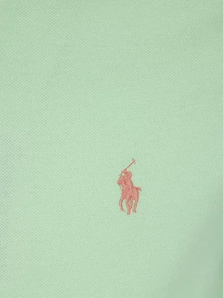 Polo Polo Ralph Lauren scurt cu autograf cu dungi verde