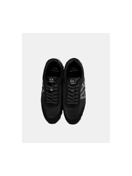 Sneakers Armani Exchange negru