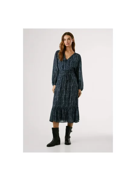 Spódnica jeansowa Pepe Jeans zielona