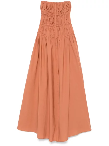 Rochie maxi Forte_forte maro