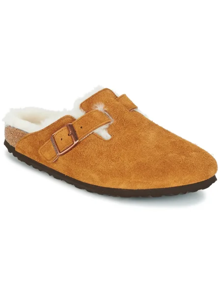 Pantofi Birkenstock din piele maro