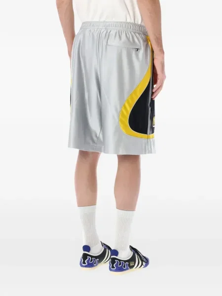 Платно дълго тениска Adidas с принт сиво