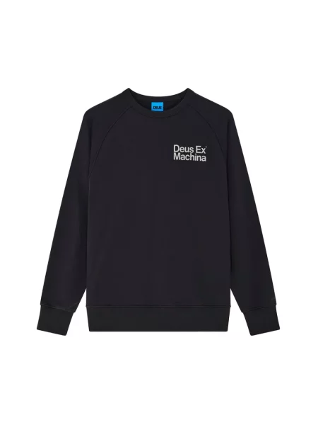 Lniana bluza Deus Ex Machina czarna