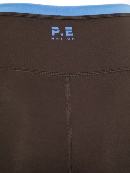 Leggings P.e Nation cu imagine maro