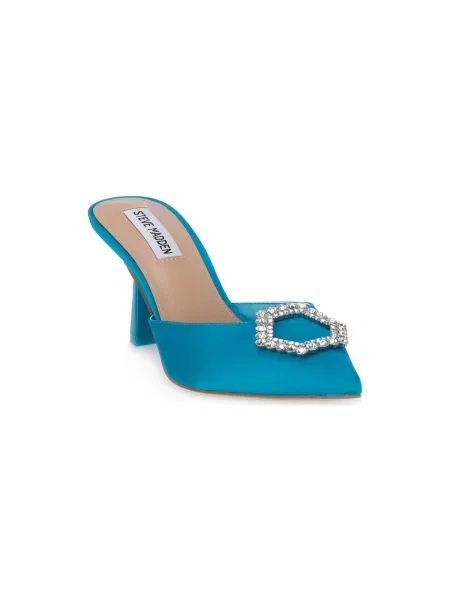 Saténové tenisky Steve Madden sivá