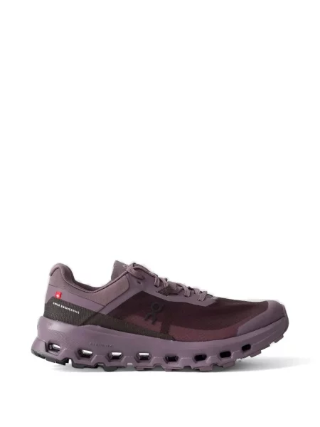Sneakerși On cu șireturi din dantelă violet