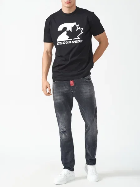 Футболка Dsquared2 чорна