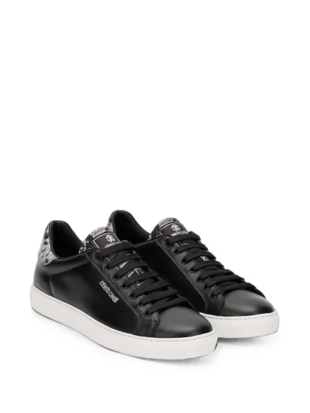 Sneakerși Roberto Cavalli negru