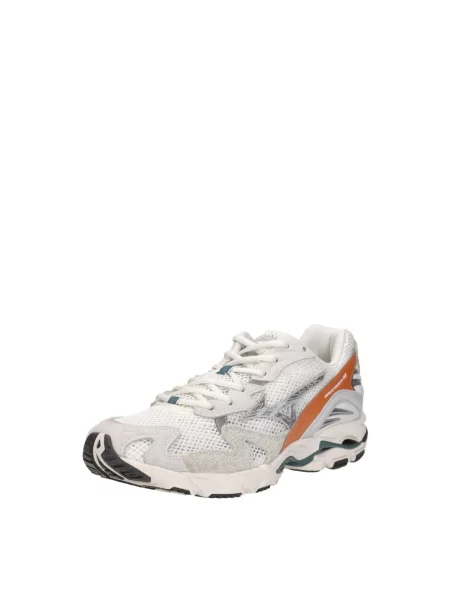 Sneakersy Mizuno zamszowe białe