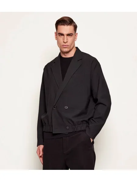 Karl Lagerfeld Geacă | Relaxed fit negru