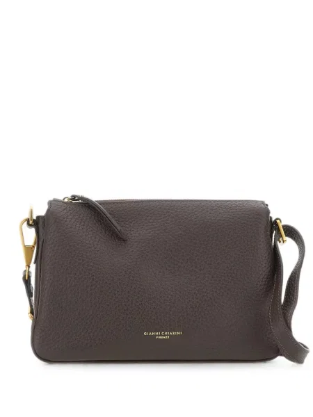 Geanta crossbody Gianni Chiarini din piele maro