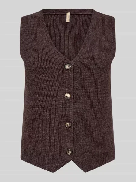 Kamizelka o kroju regular fit z mieszanki model KANITA' Soyaconcept