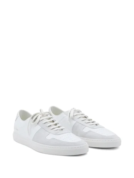 Sneakerși Common Projects cu șireturi din dantelă alb