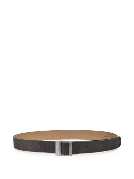 Cu centură curea Rick Owens din piele cu cataramă negru