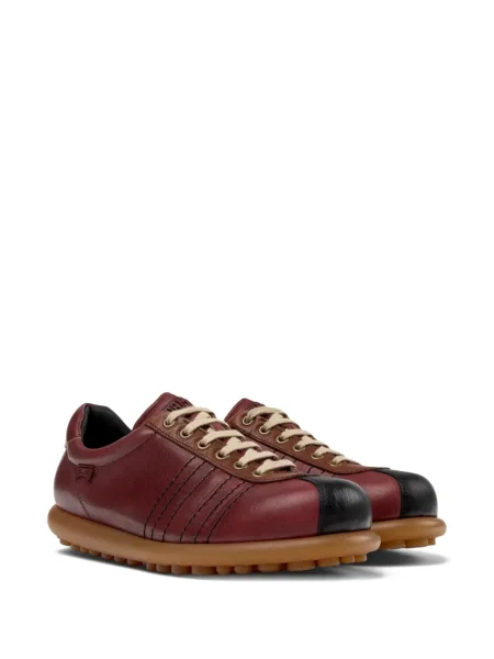 Sneakerși Camper din piele roșu