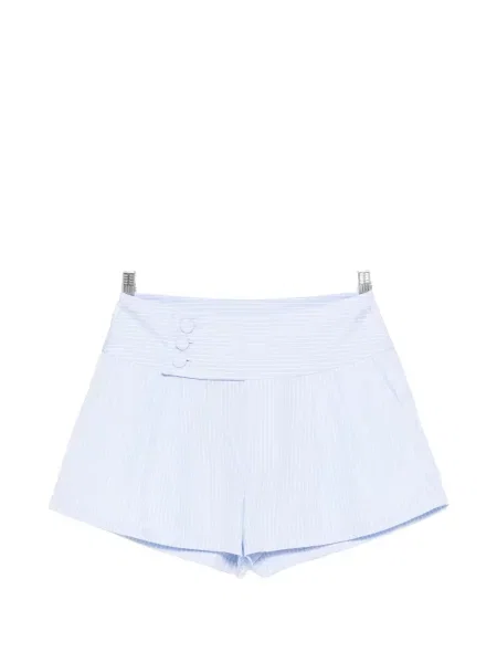 Pantaloni scurți Frame cu dungi albastru