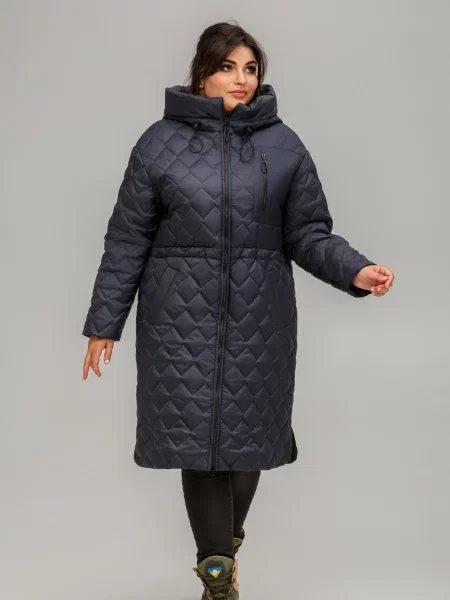 Зимова куртка All Posa темно-синій синя