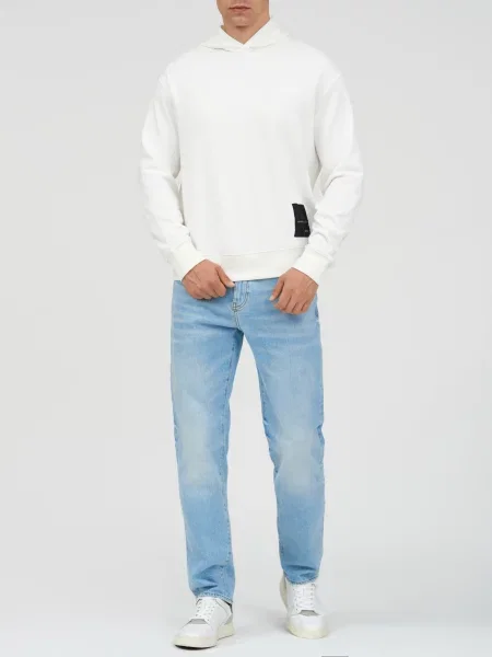 Толстовка Armani Exchange біла
