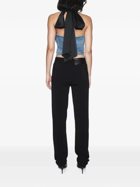 Pantaloni Hellessy cu paiete cu cordon negru