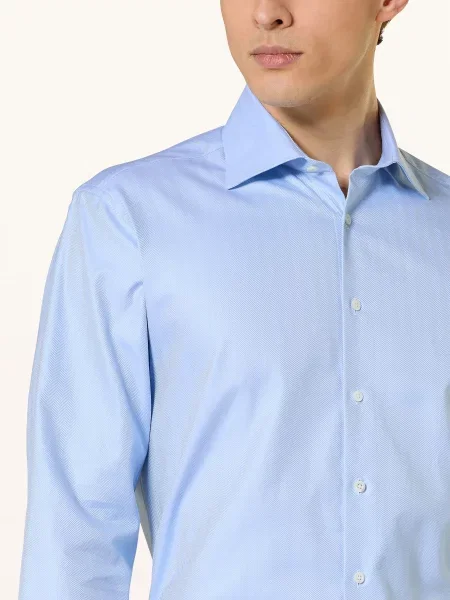 Stenströms Koszula Classic Fit blau