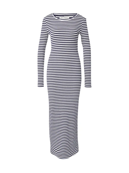 Lollys Laundry Rochie Christine bleumarin alb