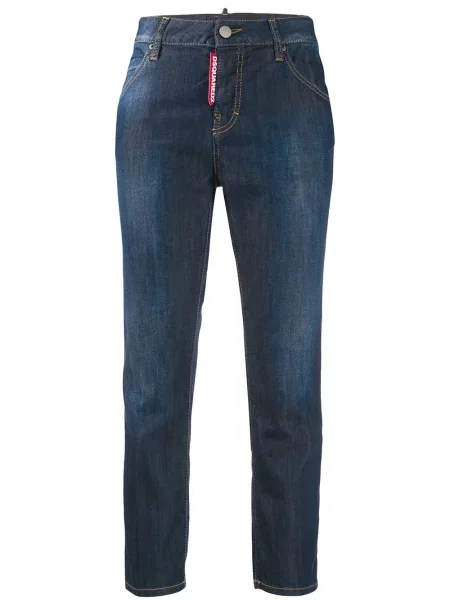 Decupat blugi Dsquared2 albastru