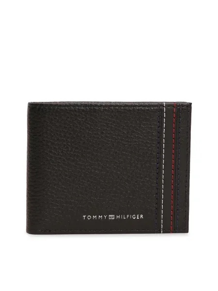 TOMMY HILFIGER Denarnica Central' črna