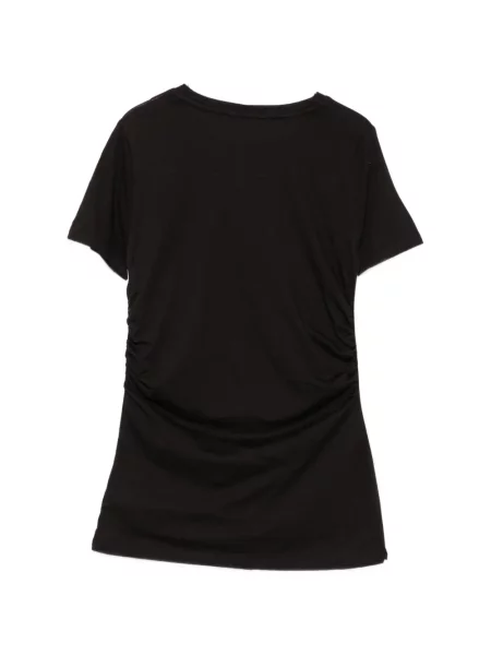 Tricou Michael Kors cu volane negru