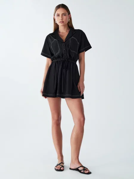 Willa Haljina Zimi' crna