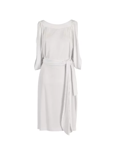 Rochie midi Gio' Guerreri de costum alb