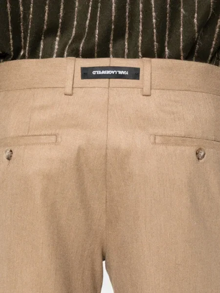 Pantaloni Karl Lagerfeld maro