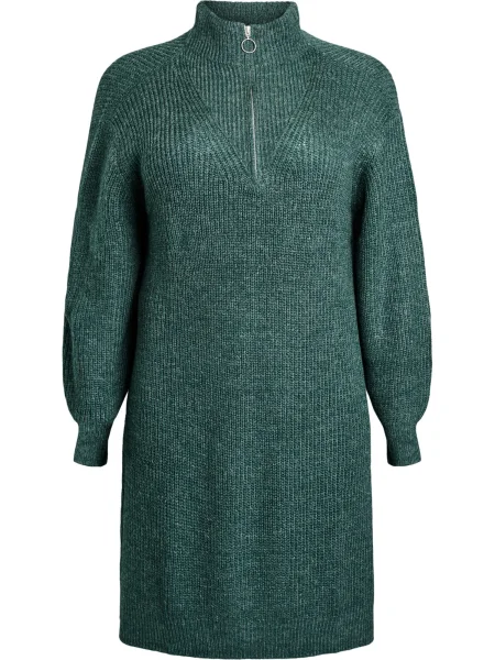 Zizzi Rochie tricotat Fllola petrol verde