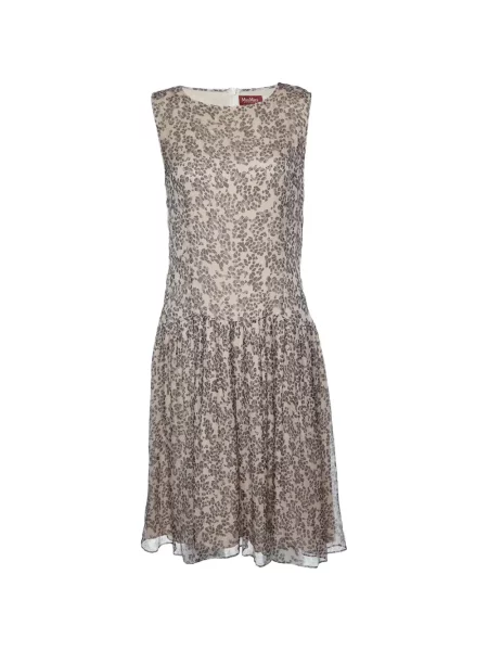 Rochie Max Mara de mătase fără mâneci