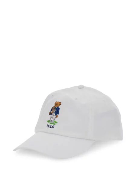 Polo majica Polo Ralph Lauren s autogramom bijela