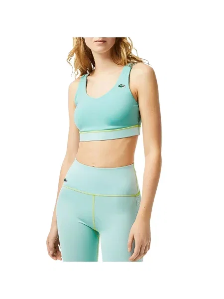 Top sportowy Lacoste zielony