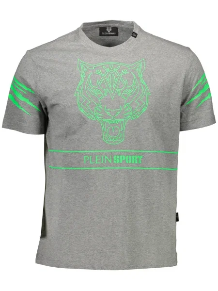 Tričko Plein Sport s krátkými rukávy šedé