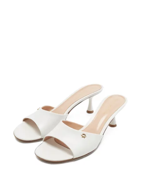 Sandale Gianvito Rossi din piele alb