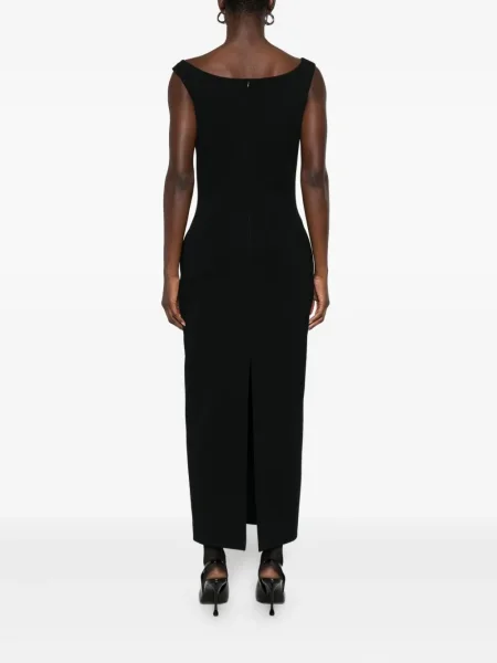 Rochie maxi Magda Butrym de costum negru