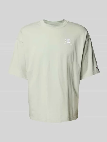 T-shirt o kroju relaxed fit z wyhaftowanym logo Champion