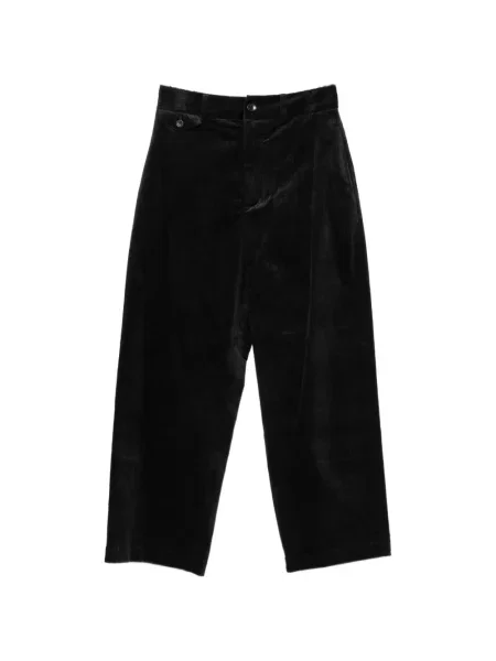 Pantaloni Nicholson & Nicholson de catifea cord negru