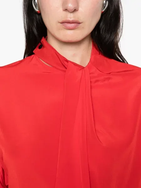 Bluză Victoria Beckham roșu