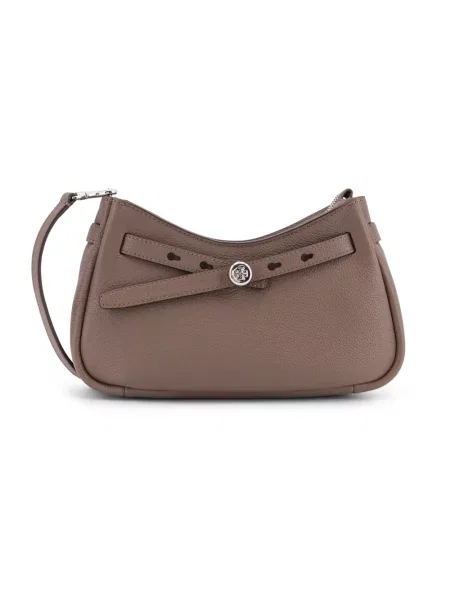 Top Tory Burch skórzany szary