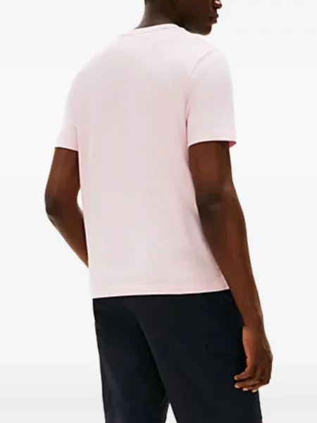 Tricou Tommy Hilfiger cu broderie roz